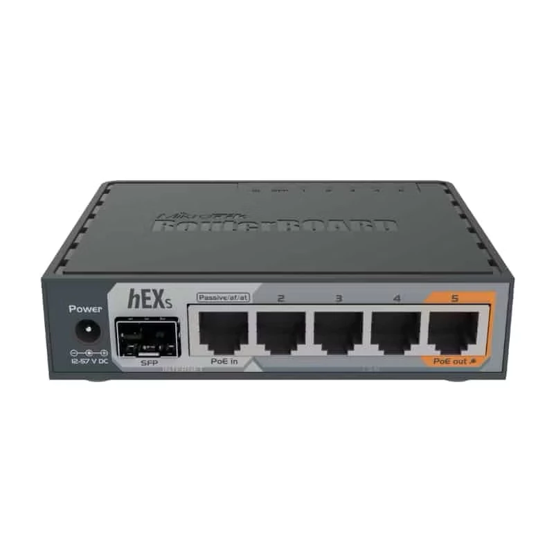 Thiết bị cân bằng tải Router MikroTik RB760iGS (hEX S)