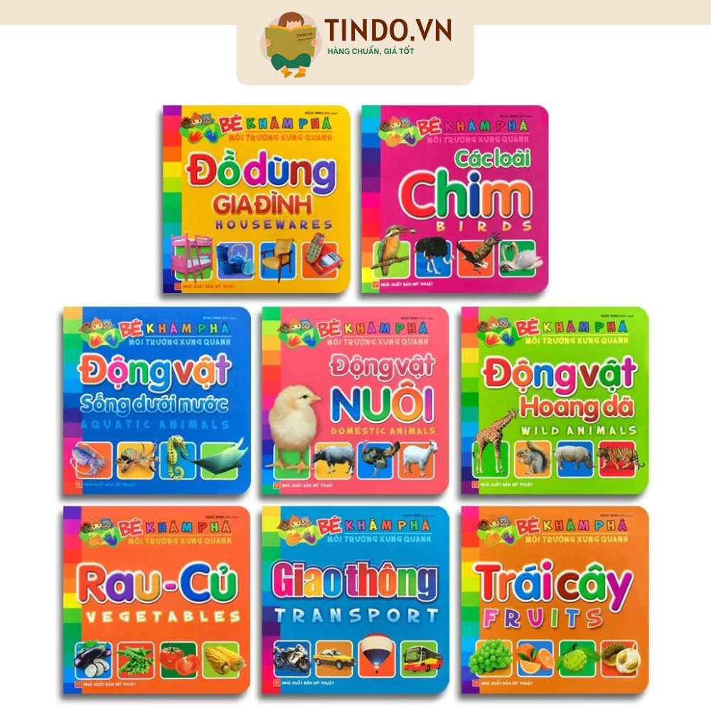 Sách - Bé Khám Phá Môi Trường Xung Quanh - Nhiều Chủ Đề (Tái Bản)