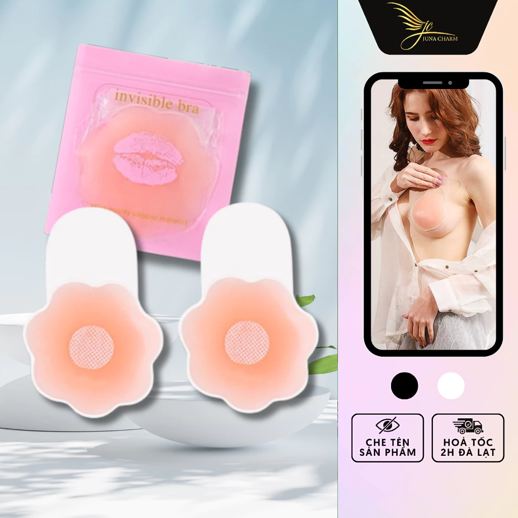 Miếng Dán Nâng Ngực Chống Sệ, Dán Ngực, Dùng Để Dán Ti, Chất Liệu Silicone An Toàn Không Kích Ứng,Kích Thước 10cm/SP41AA