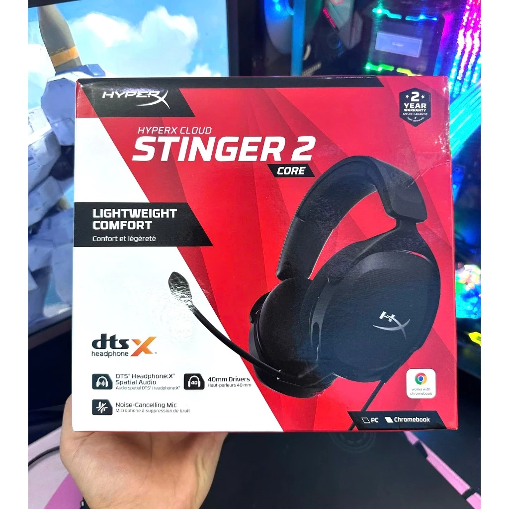 Tai nghe chụp tai Gaming Hyperx Cloud Stinger 2 / Stinger 2 Core , giá rẻ nhất thị trường
