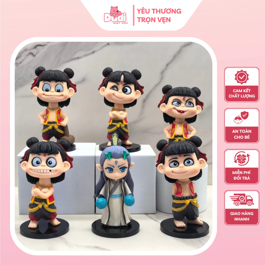 Blind Box Mô Hình Decor Na tra, Ngao Bính Hot trend Cùng Các Nhân Vật Hoạt Hình