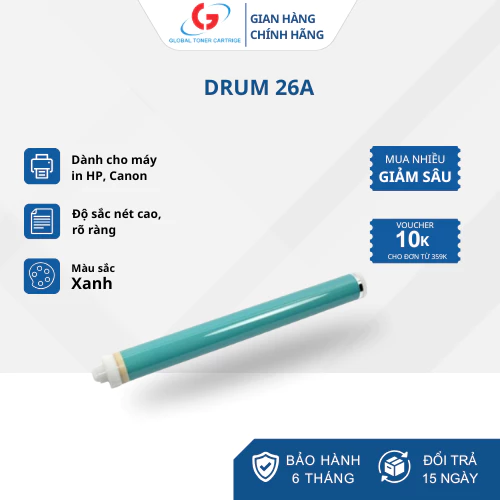 Drum trống 26A dùng cho máy in HP M402N/DN/Canon 226