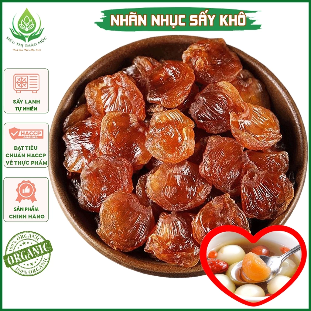 ✅[HÀNG CAO CẤP] Nhãn Nhục Khô Hưng Yên 1Kg Cơm Nhãn Khô Vàng Đẹp Thượng Hạng Cánh Dày Thơm Ngon