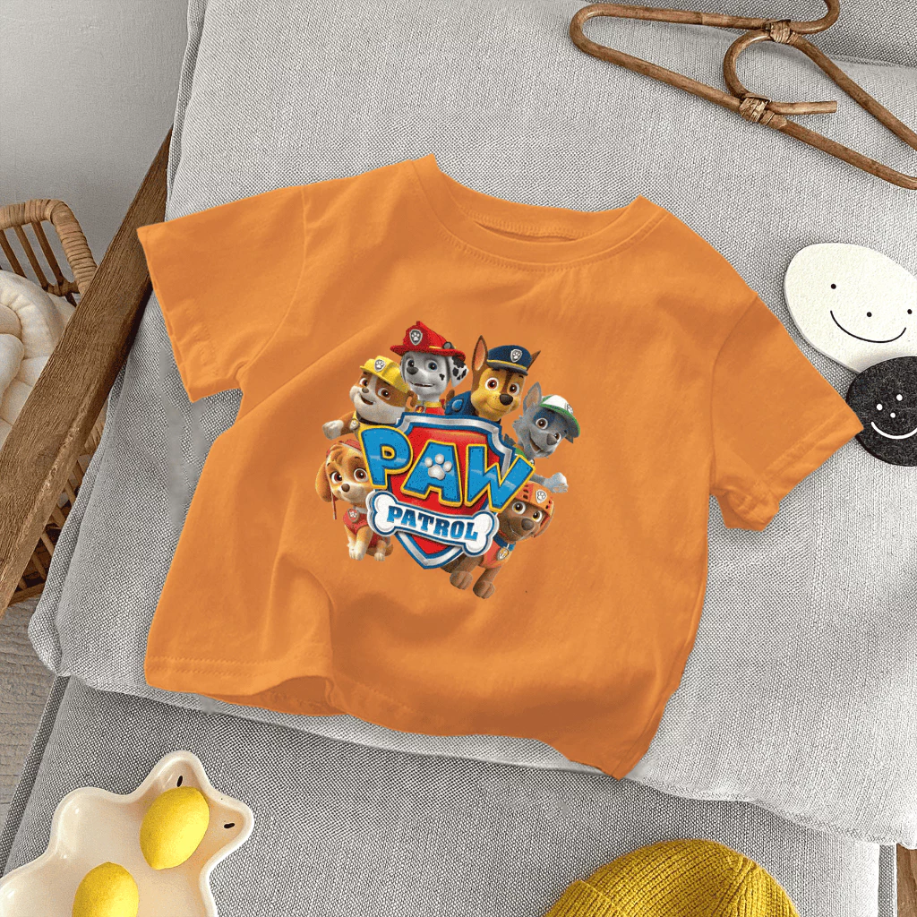 Áo thun Paw Patrol cho bé, áo chó cứu hộ cho bé 7kg đến 32kg ATTE445