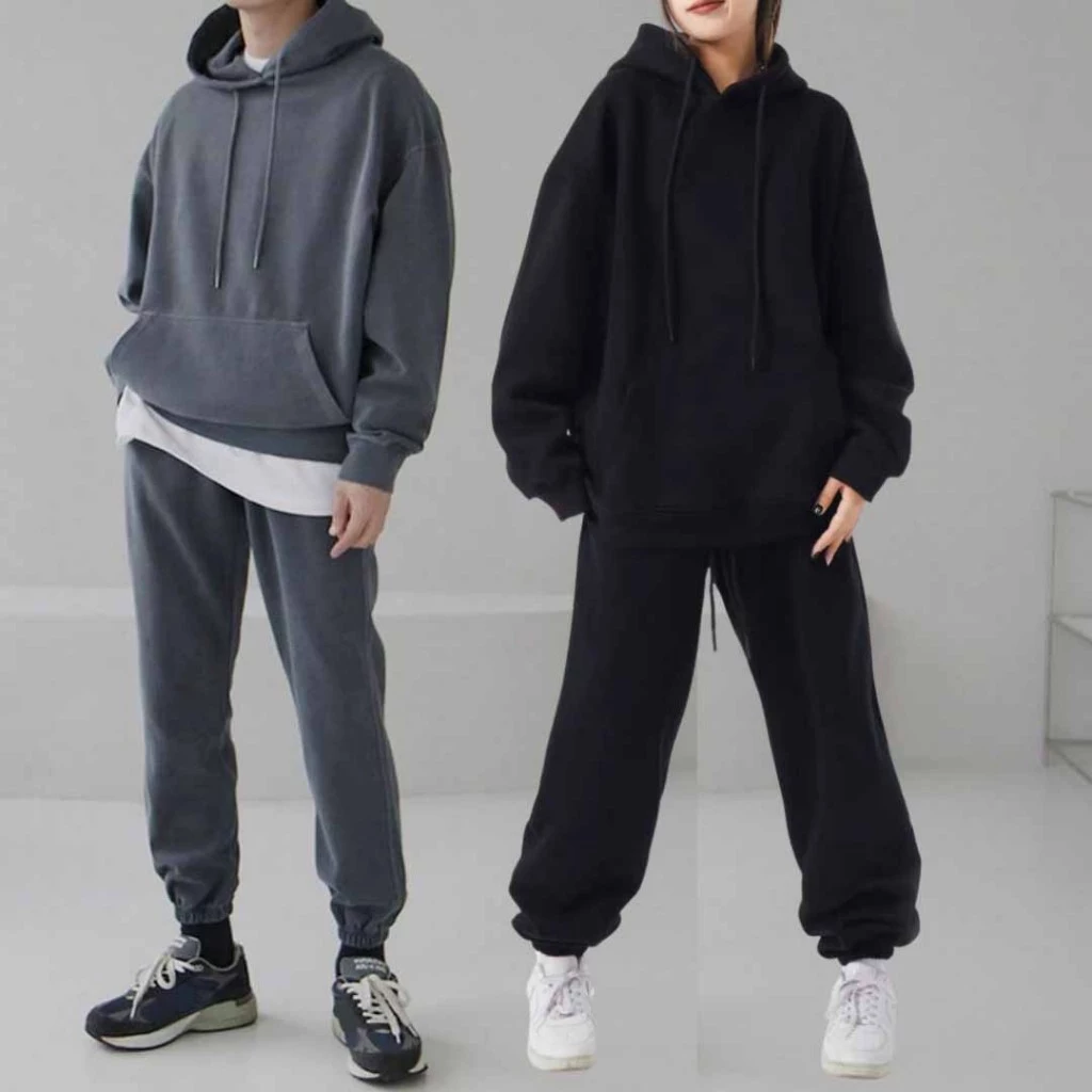 [GIÁ SẬP GIÀN] Bộ Thể Thao Nam Thu Đông Thời Trang Cao Cấp Vải Nỉ Cotton đẹp mặc siêu ấm có mũ -TâmShop K1