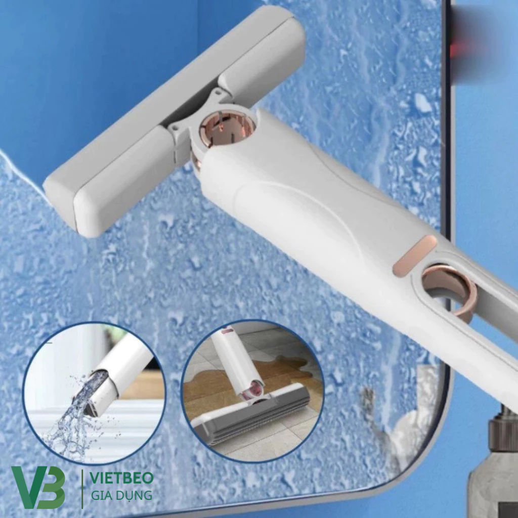 Cây Lau Bàn Bếp DIDOOGLT Mini đa năng-chổi lau có Bọt Biển Siêu Thấm Hút Đa Năng, Gập Gọn Tiện Lợi