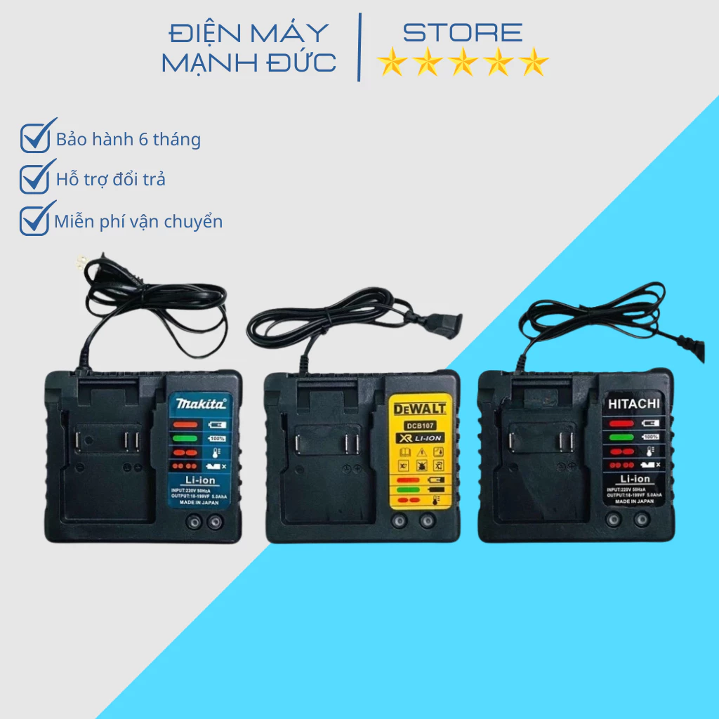 Sạc Pin Máy Khoan, Đế Sạc Pin 21v - Chân Pin Phổ Thông m21