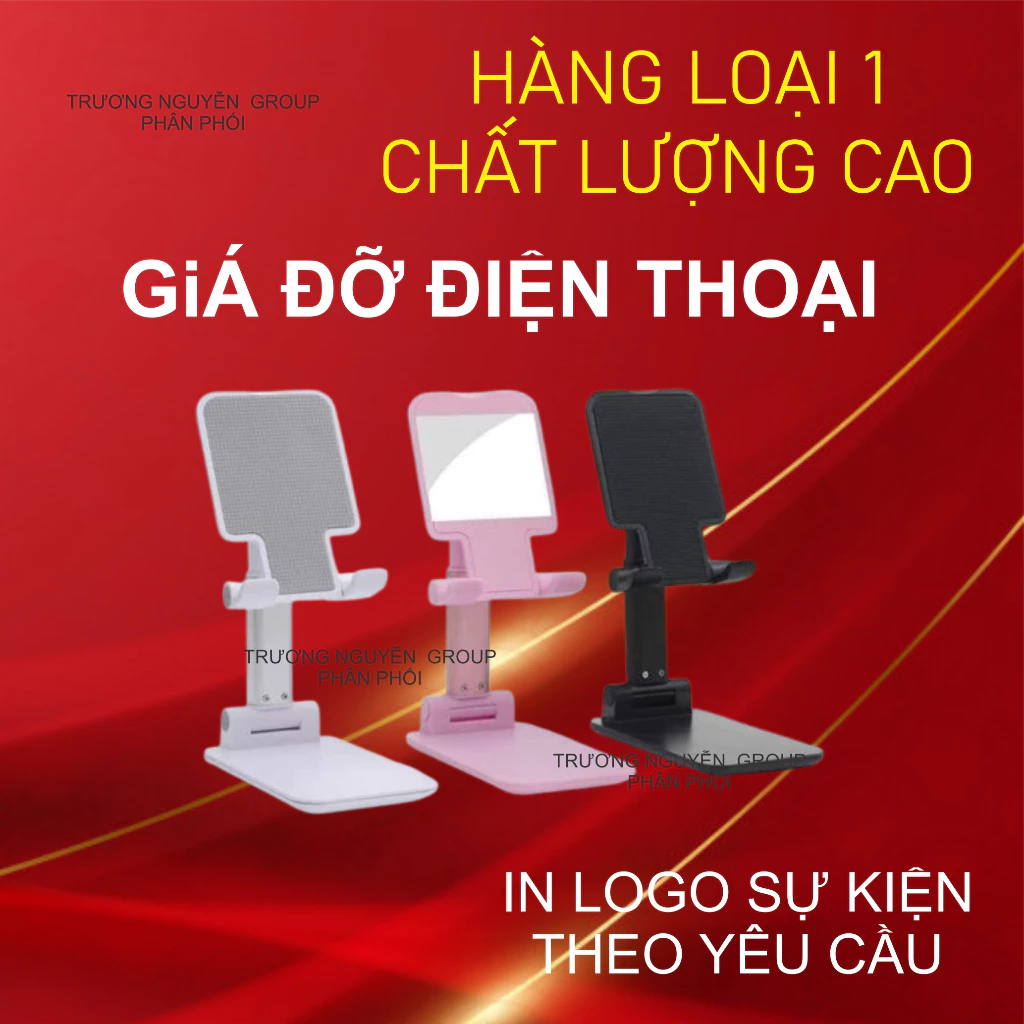 Kệ Giá đỡ điện thoại máy tính bảng dễ dàng học online livestream cao vừa tầm mắt - In logo quà tặng sự kiện