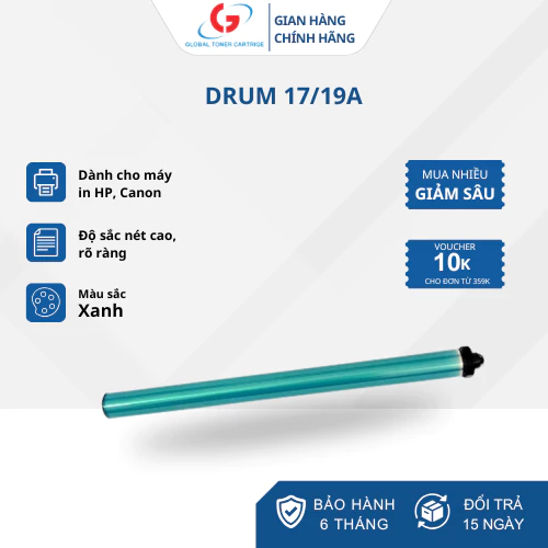 Drum 17a, 19a, trống drum máy in HP Pro M102, M102a, M102w, M130a, M130fn, M130