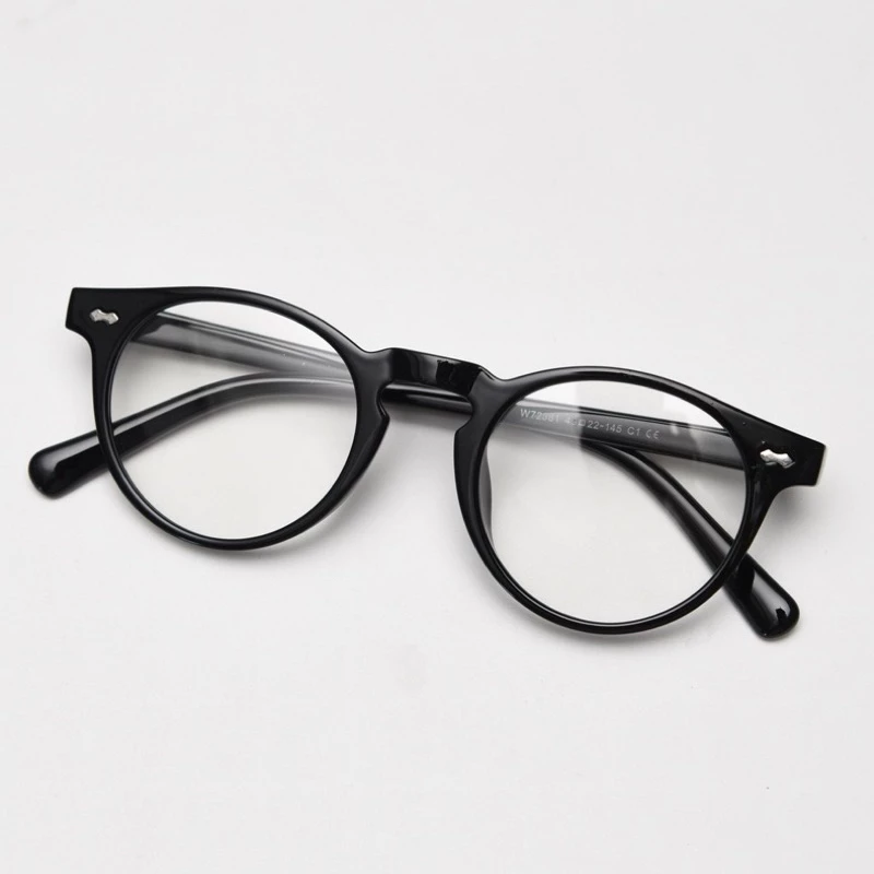 Kính giả cận, Gọng kính cận nam nữ tròn nhựa cao cấp tr90 72381 Jolie eyewear