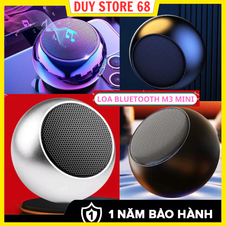 Loa mini M3 Bluetooth âm thanh chân thực kích thước bỏ túi nghe nhạc