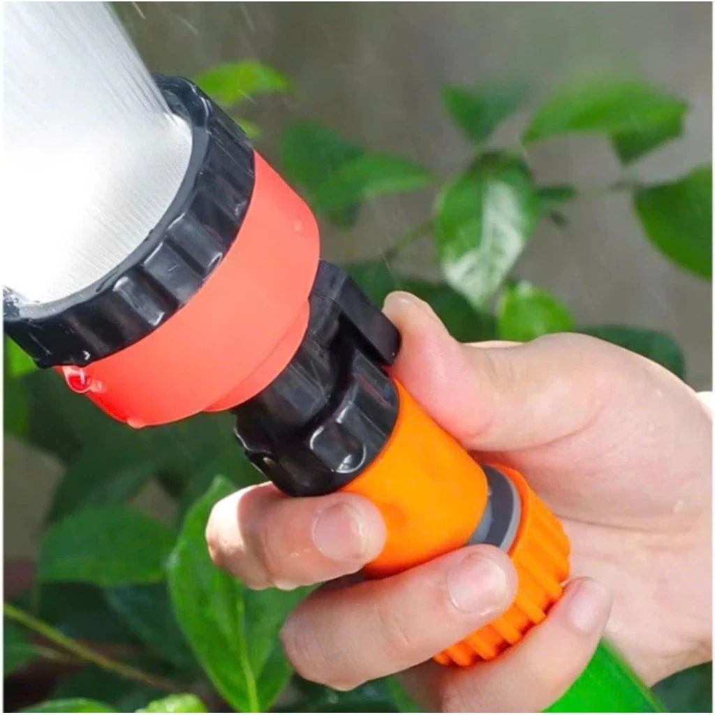 Vòi tưới cây tăng áp, Vòi tưới cây đa năng phun mưa tưới tiêu rau màu , rửa xe , sân nhà new 2025