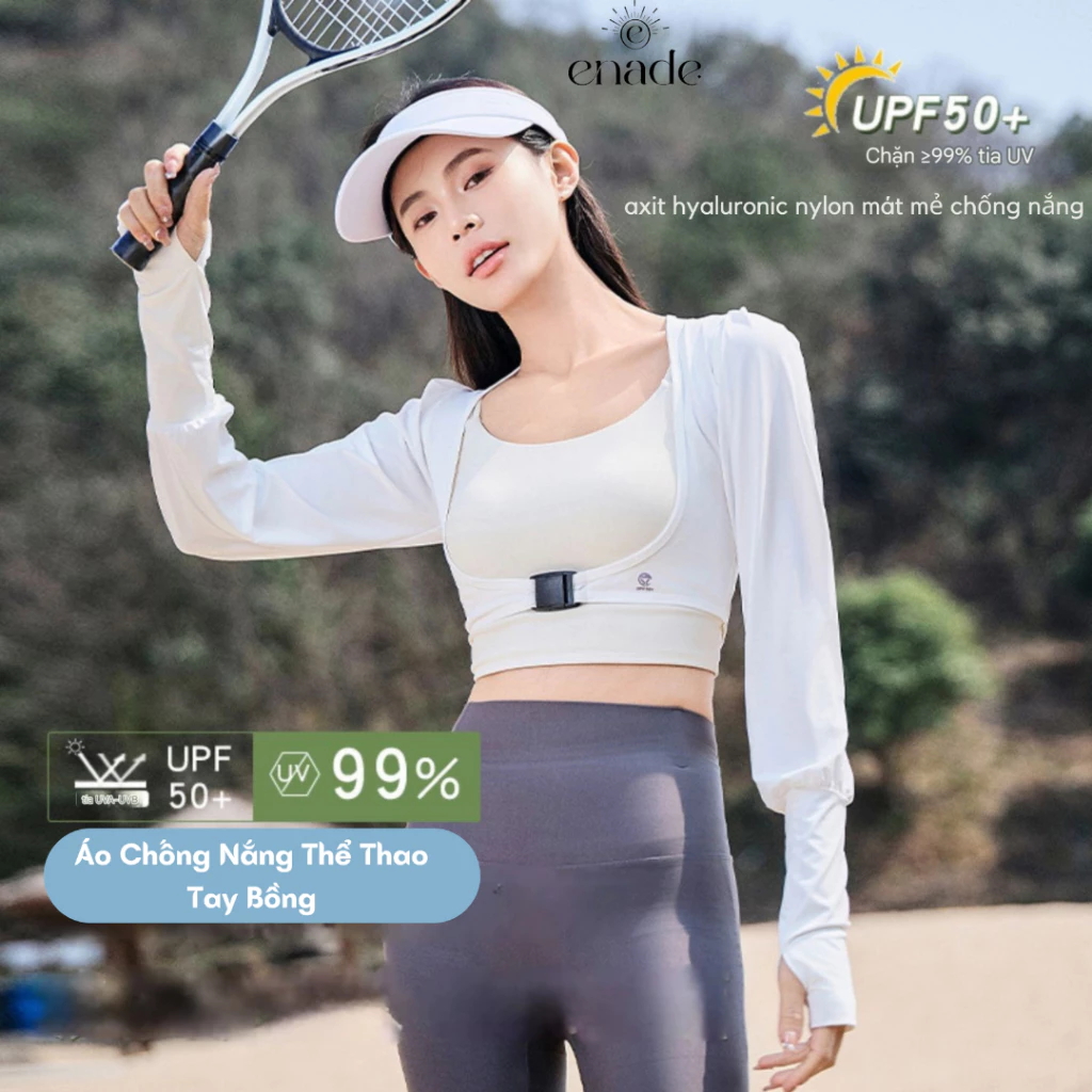 Áo Chống Nắng Thể Thao Tay Bồng Enade