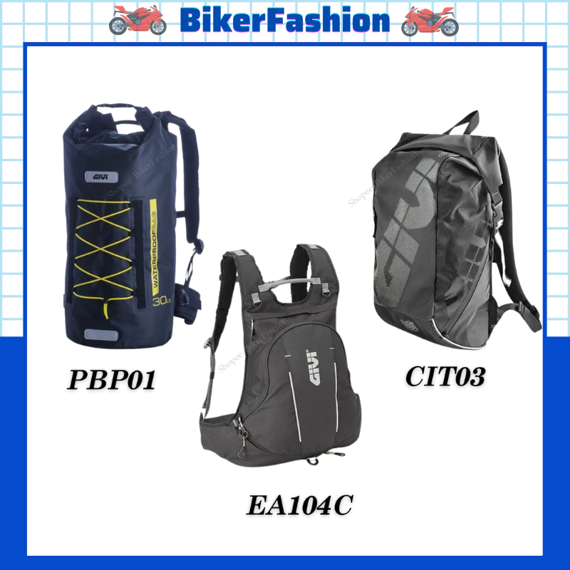 [NEW THANH LÝ] Balo GIVI PBP01_30L / EA104C_22L / CIT03 _15L. Balo Chống Nước Chính Hãng GiVi.