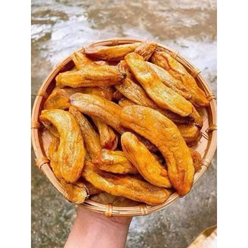 1kg/500GR chuối sấy dẻo thơm ngon