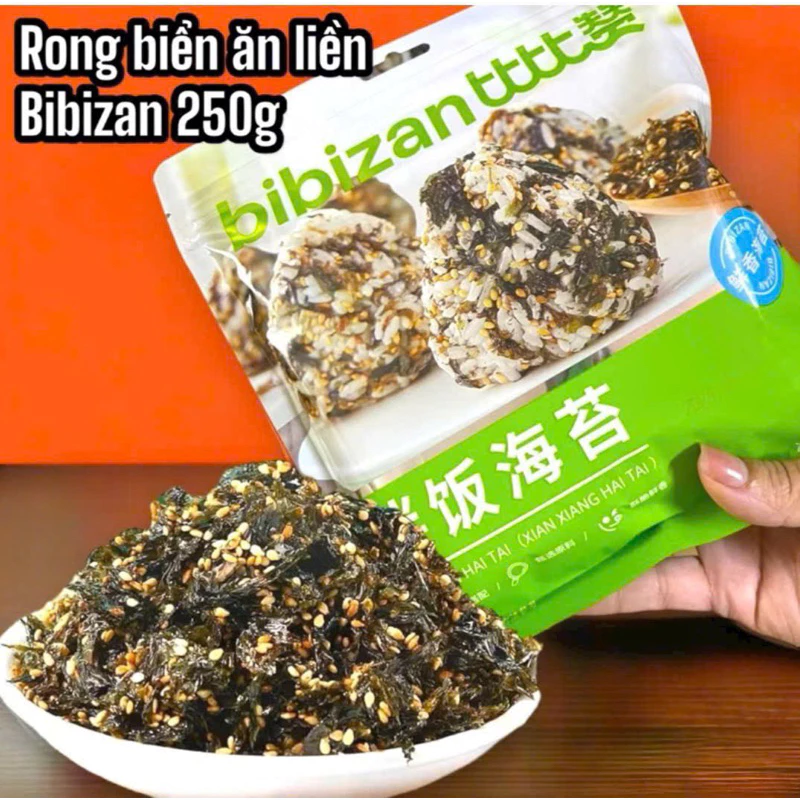Rong Biển Ăn Liền Bibizan Nội Địa Trung 250g