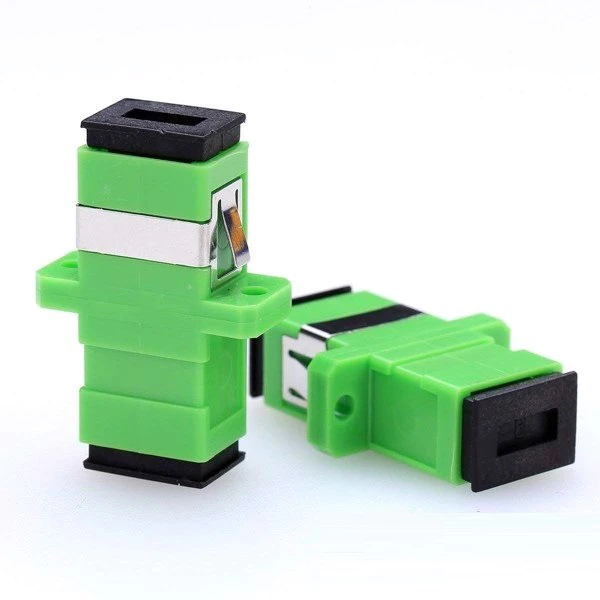 Khớp Nối Đầu Sợi Quang Coupler SC-SC APC Đơn