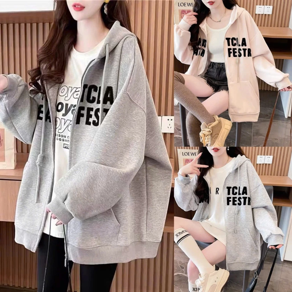 ÁO KHOÁC NỈ FOMR RỘNG NÓN TO 2 LỚP VẢI CHÍNH CHỐNG NẮNG TỐT LOGO THÊU ĐẶC SẮC PHONG CÁCH CÁ TÍNH PHÙ HỢP THỜI TRANG