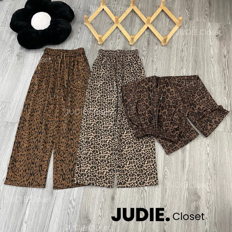 Quần Suông Nữ Chất Dạ Umi Co Dãn Màu Da Báo Hottrend Dành Cho Nữ,Quần Suông Đẹp Cao Cấp JUDIE.Closet