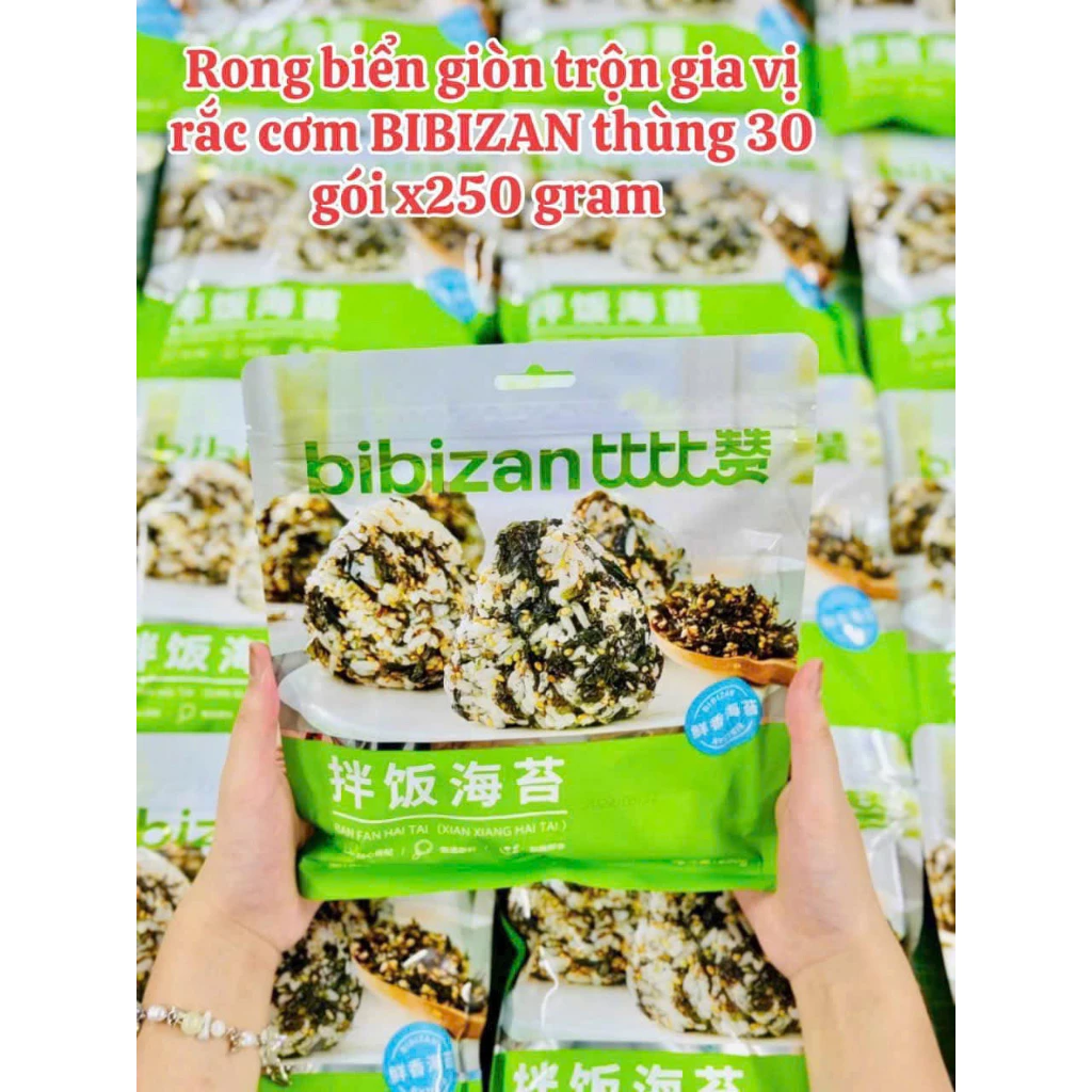 Rong biển Canxi ăn liền BIBIZAN ( 250g)