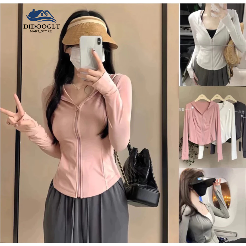 Áo Chống Nắng Nữ DIDOOGLT Chất Liệu Mềm Mịn Chống Tia UV - Áo Chống Nắng Thời Trang Cao Cấp