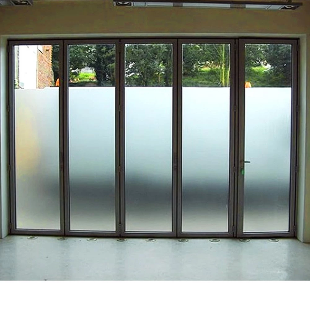 Giấy dán kính mờ văn phòng cát nhám quả trám chống nhìn trộm, decal mờ dán kính cửa sổ nhà tắm