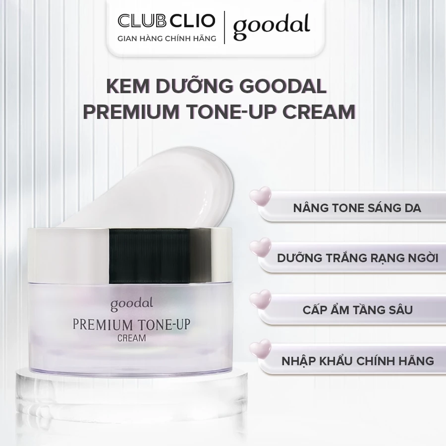 Kem Dưỡng GOODAL Premium Tone-Up Cream 30ml Cấp Ẩm Dưỡng Trắng, Sáng Da Hàng Chính Hãng