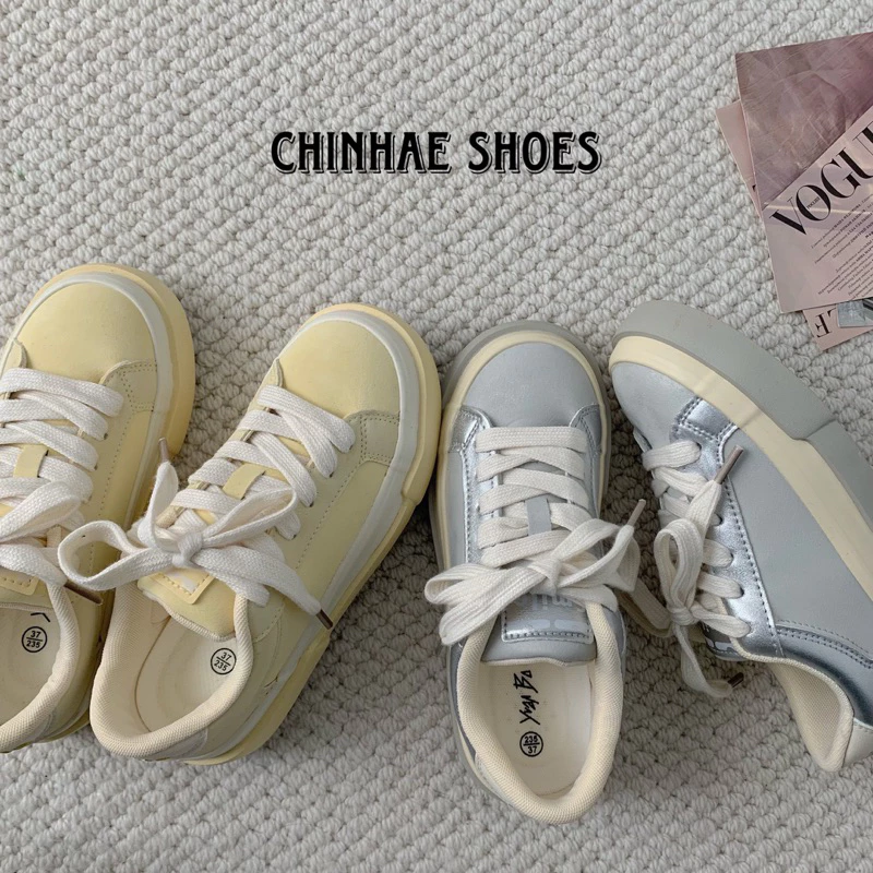 Giày sneaker thể thao gót smile tăng chiều cao 3cm phong cách trẻ trung năng động đi học đi chơi G035