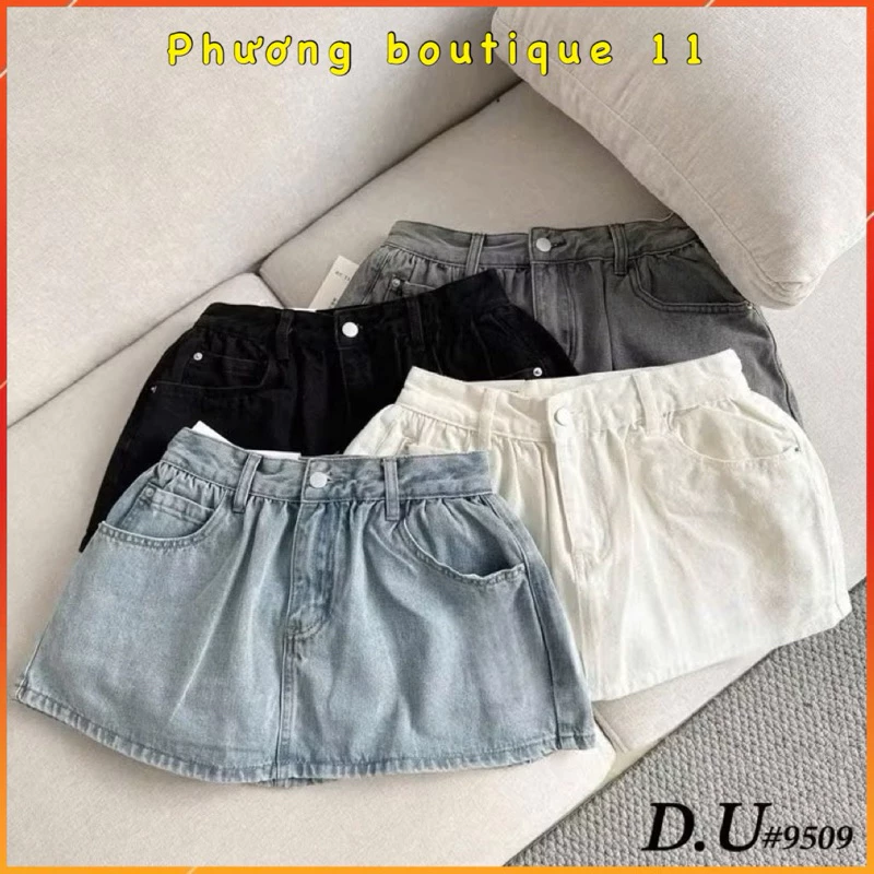 Chân Váy Trơn Dáng Chữ A Về 4 Màu Dễ Phối Đồ Cho Chị Em Lựa Chọn