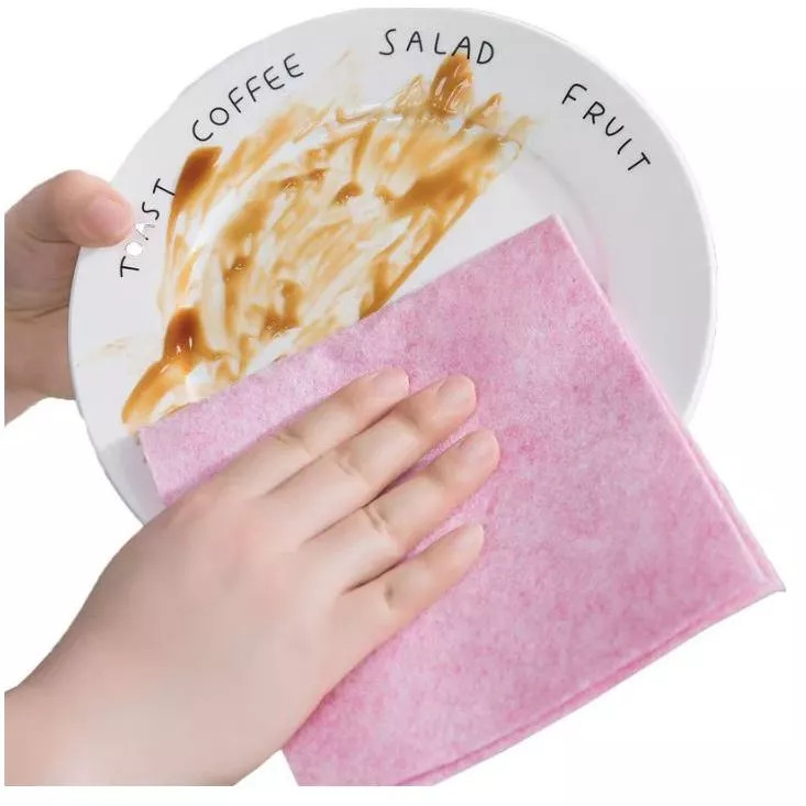 Khăn thấm nước đa rửa sạch tái sử dụng hút nước Lau Bàn - Lau Chén Đĩa Dầu Mỡ, Bếp Nhanh Khô