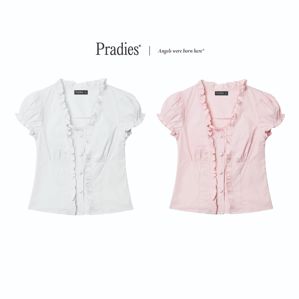 Áo Sơ Mi Kiểu Tay Phồng PRADIES - Katelyn