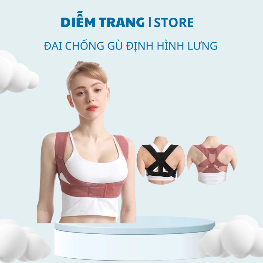 Đai Chống Gù Lưng Nâng Đỡ Vòng 1 Điều Chỉnh Cột Sống - Đai Chống Gù Hiệu Quả Cho Mọi Lứa Tuổi