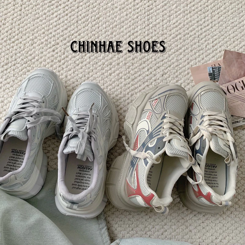 Giày sneaker thể thao dáng chạy tăng chiều cao 5cm hack dáng C12 phong cách năng động thể dục G094