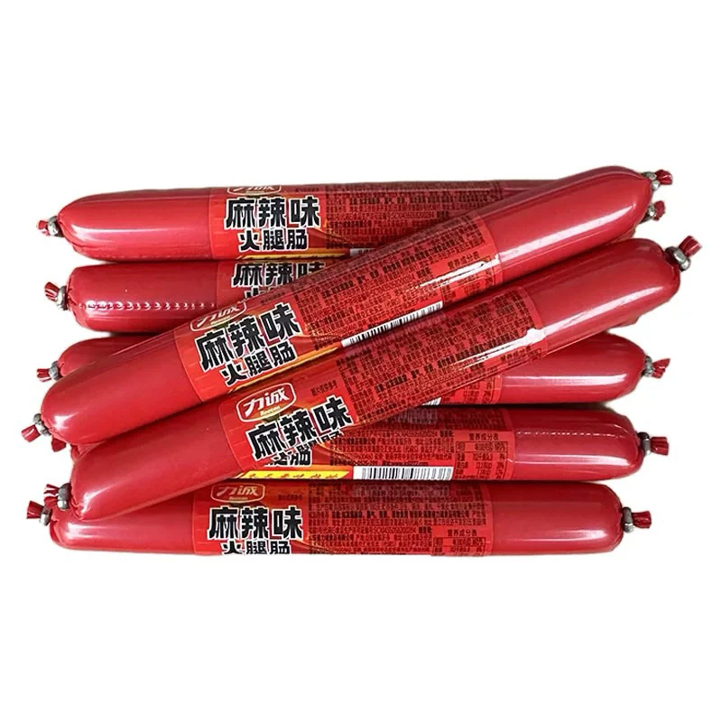 1 THÙNG 100CÁI XÚC XÍCH CAY TRUNG QUỐC 40G