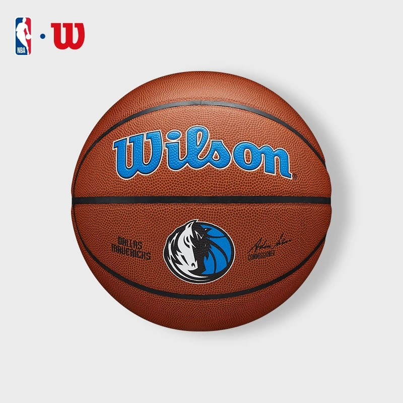 Wilson NBA Team Alliance BSKT Dal Mavericks Bóng Rổ Size 7 WZ4029307XB7