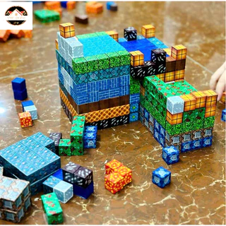 Đồ Chơi Khối Nam Châm Từ Tính Đồ Chơi Mô Hình Lắp Ráp Kiến Trúc Game