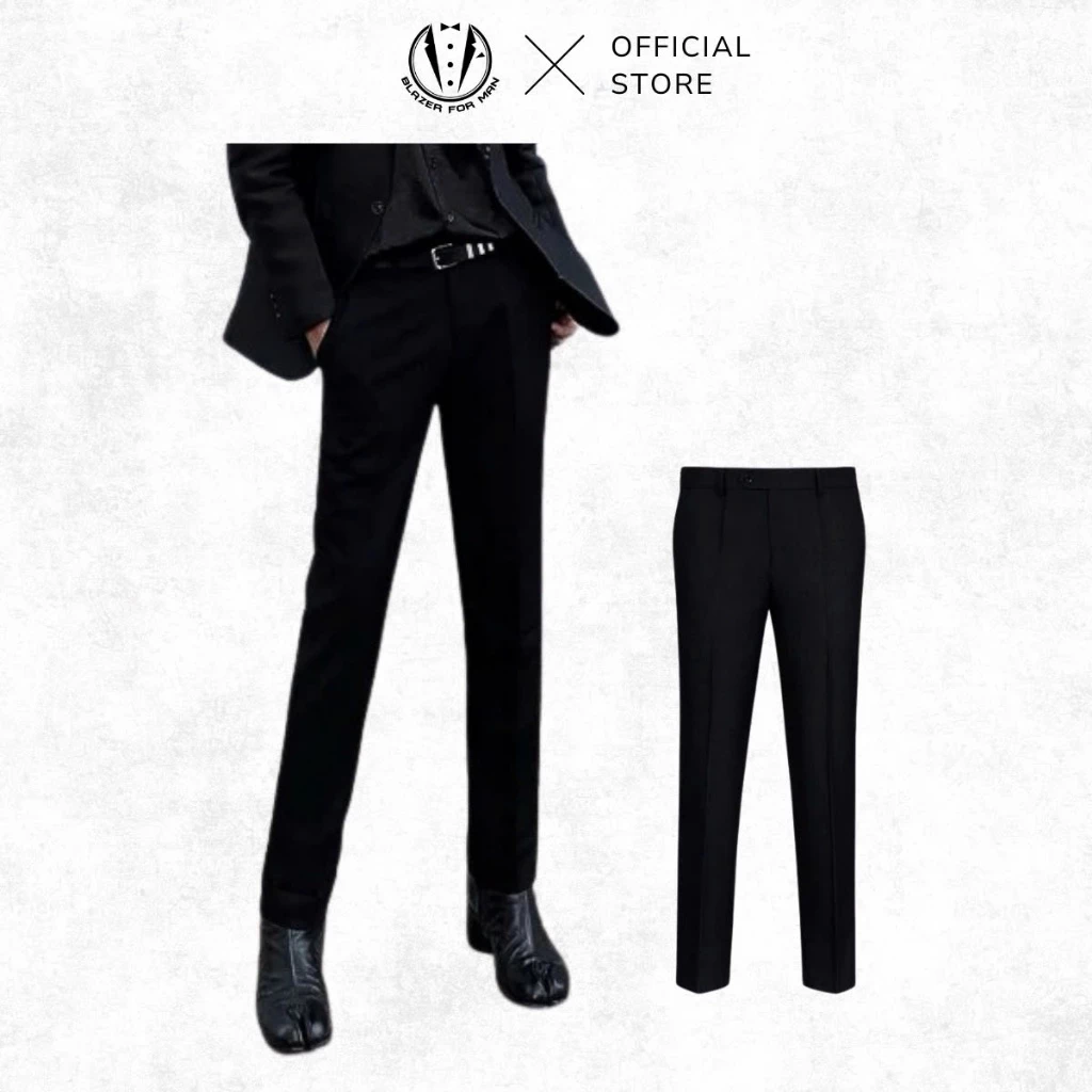 Quần Âu Nam Ống Đứng Vải Chéo Cao Cấp Co Giãn Chống Nhăn Dáng Hàn Quốc Lịch Lãm QDT01 - Blazer For Man
