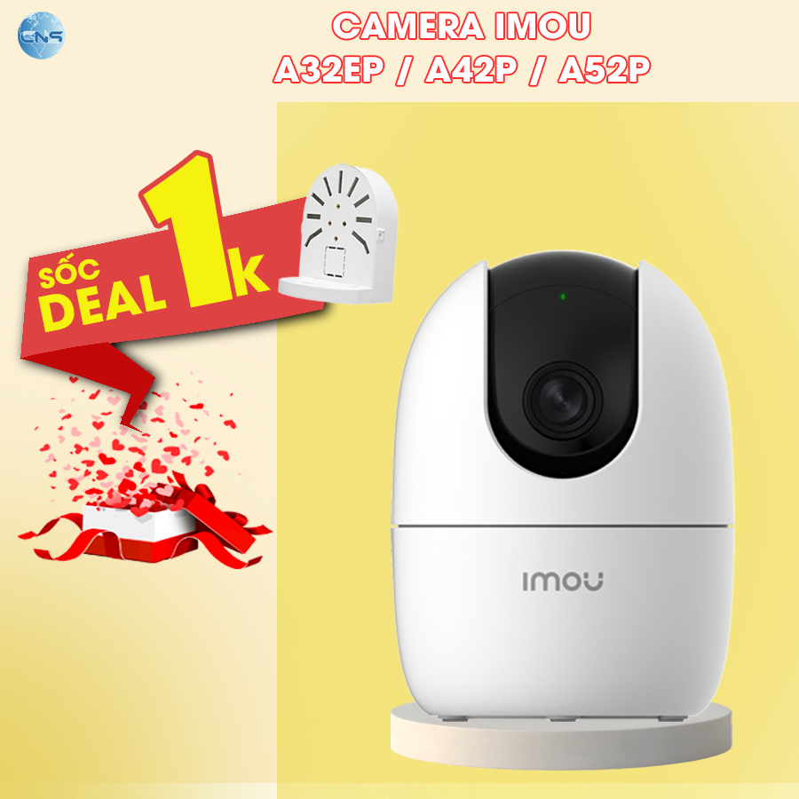 A32EP / A52P 5MP - Xoay 360° - Đàm thoại hai chiều- Camera wifi IMOU Trong Nhà…