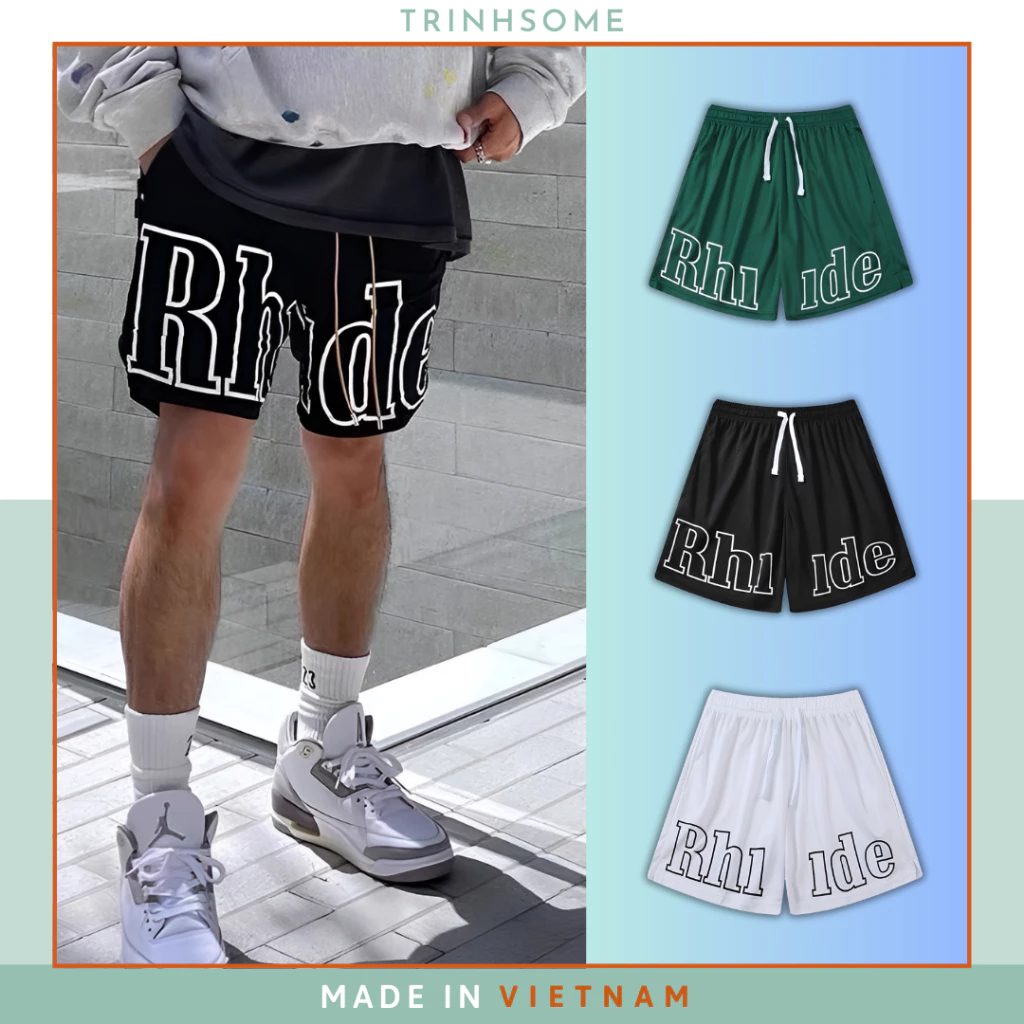 Quần Đùi Nam Sport Quần Short Thể Thao In Chữ Cá Tính. Mã: QD.02