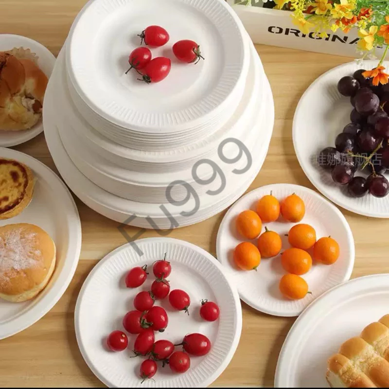 Đĩa dùng 1 lần, sét 25-50 đĩa nhựa ăn 1 lần đủ sire, tiện lợi, an toàn cho sức khỏe