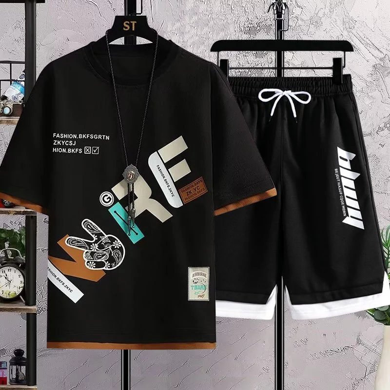 Set đồ bộ HappyFamily họa tiết NIRE HIP HOP  năng động trẻ trung chất cotton 100 cao cấp