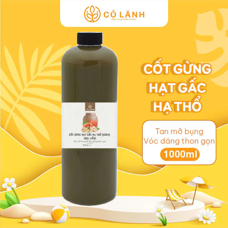 Cốt Gừng Địa Liền hạ thổ hỗ trợ giảm đau nhức và ấm cơ thể