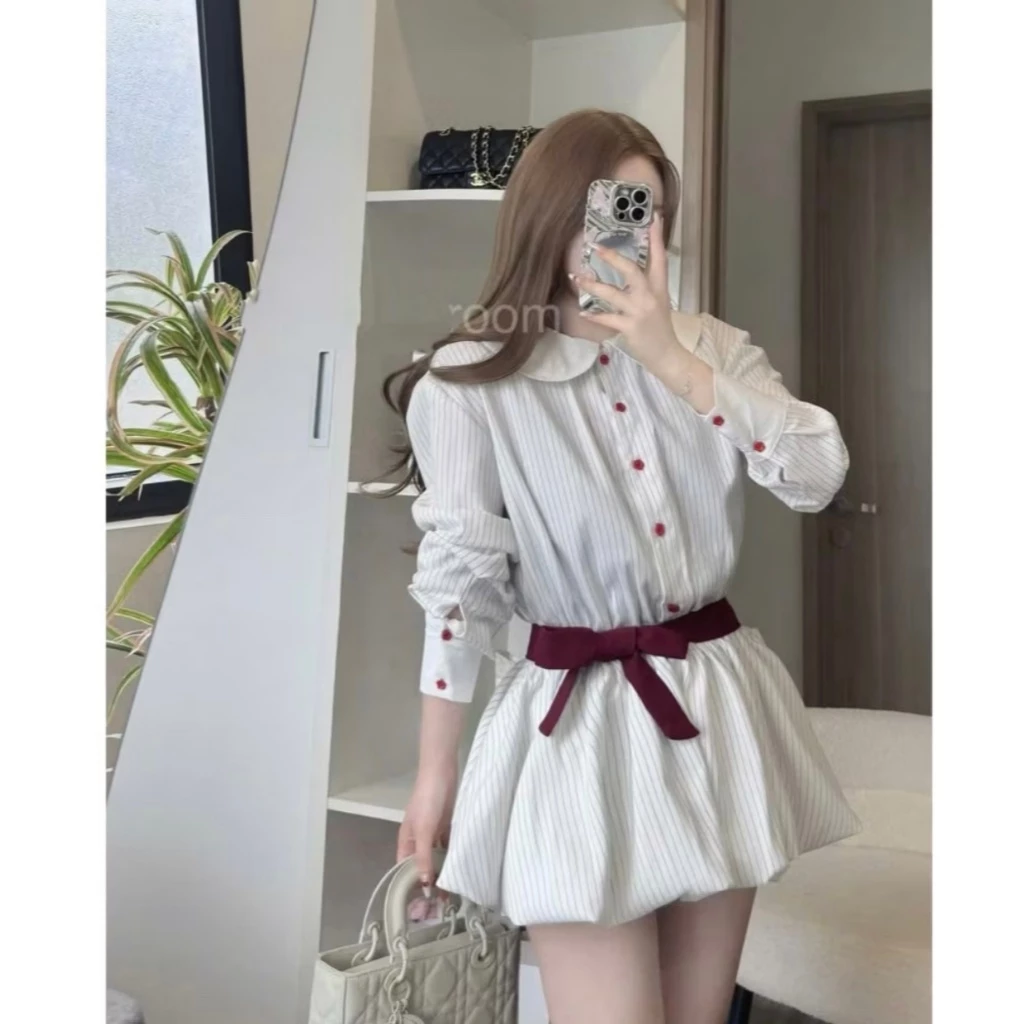 Jum cổ sen thắt dây nơ thiết kế cách điệu tạo điểm nhấn MUZA S10
