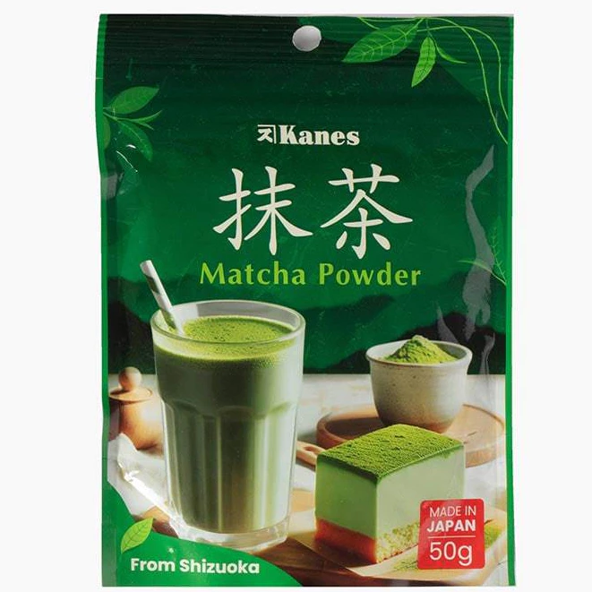 [SACHI] Bột Matcha Kanes 50G Bột Trà Xanh Hương Vị Tươi Mới Truyền Thống Nhật Bản