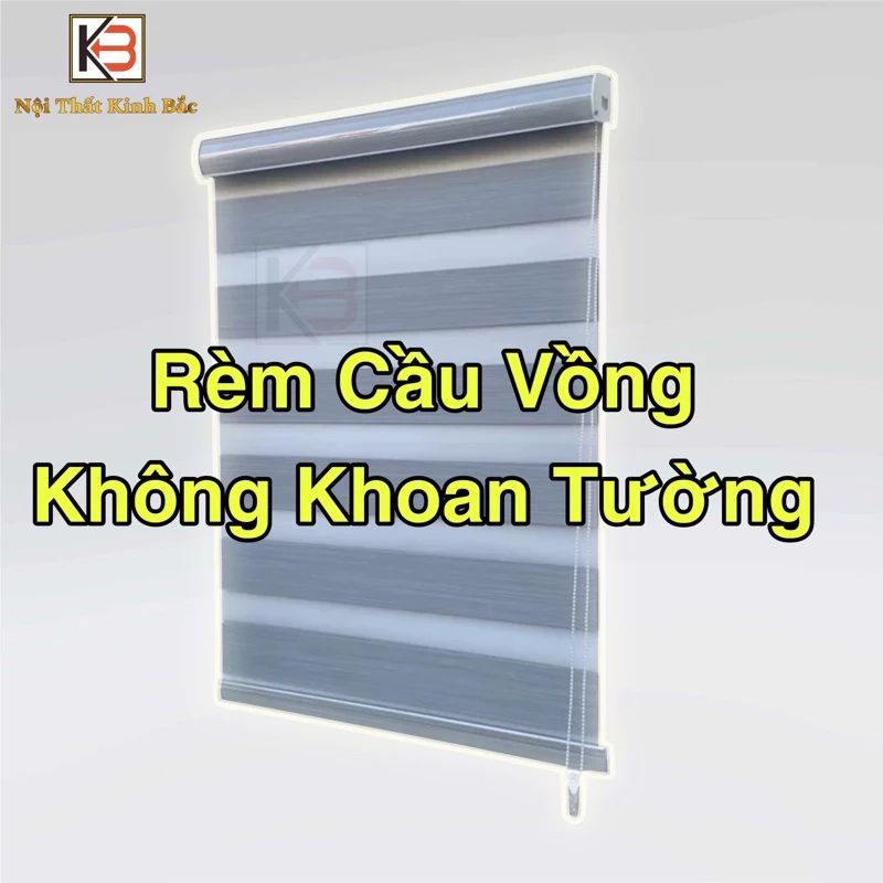 [ Rèm Không Khoan Tường ] Rèm Cầu Vồng Rèm cuốn tiện lợi  ( Nhận làm theo kích thước riêng )