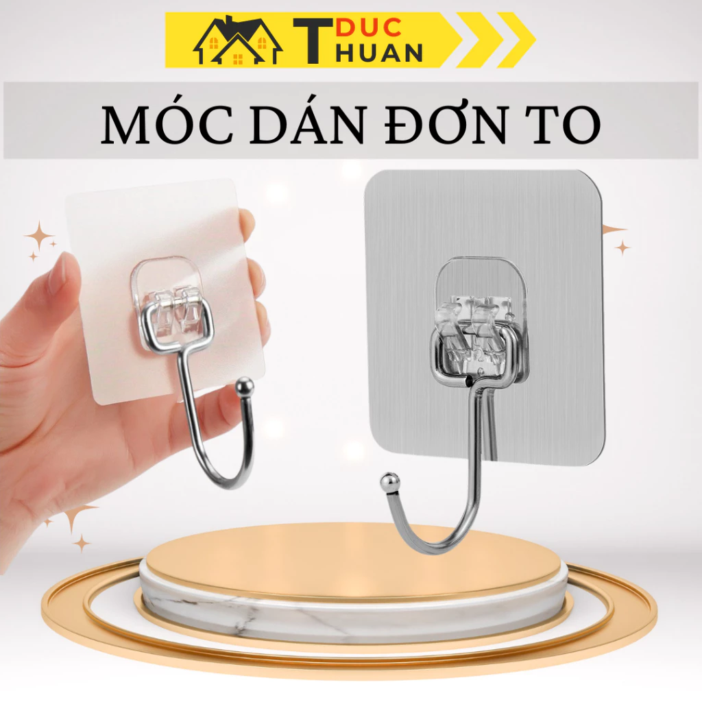 [SET 50] Móc dán đơn chịu tải, bám dính tốt trên mọi bề mặt  ĐT HOME
