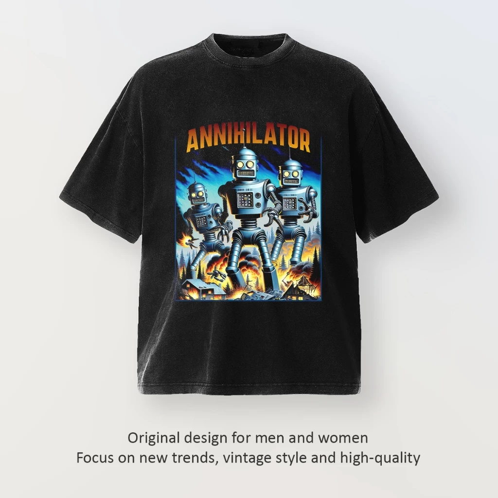 Áo Thun WASH ĐEN XÁM Unisex Nam Nữ Form Rộng, Vải Cotton 230GSM, Không Bai, Không Phai, Mềm Mịn, Thoáng Mát - APW01