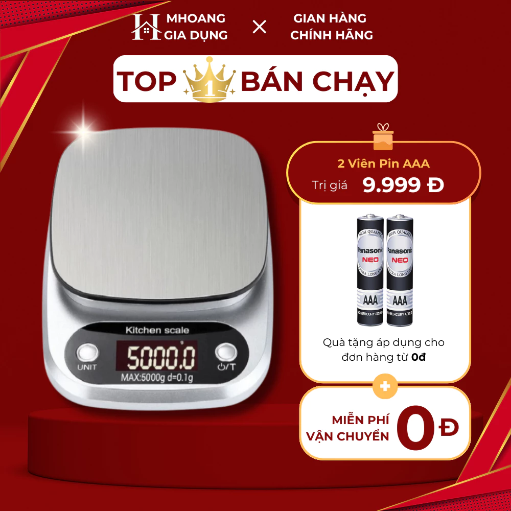 [BẢN CAO CẤP]Cân Điện Tử Nhà Bếp SCALE MAX 10kg, Cân tiểu ly có độ chính xác cao, Cân tiểu ly điện tử TẶNG KÈM 2 PIN