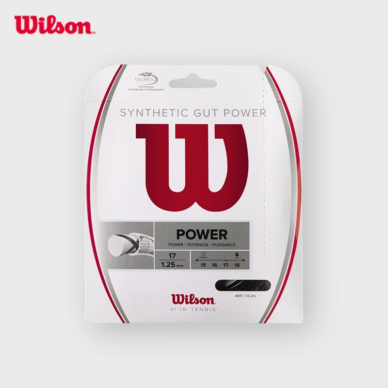 Wilson Synthetic Gut Power 17 BK Bộ Dây Tennis WRZ945500