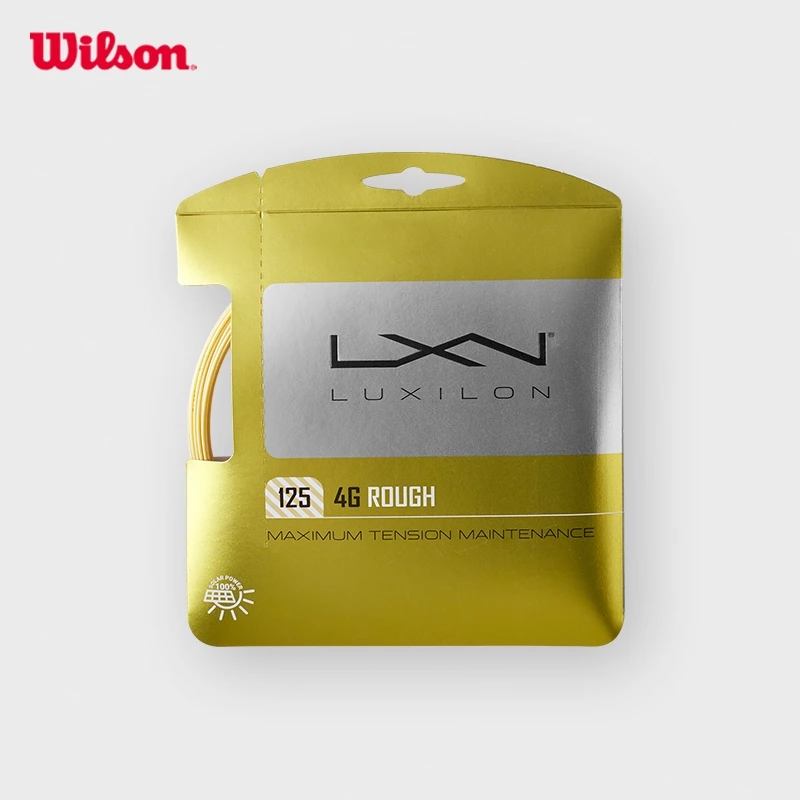 Wilson 4G Rough 125 Set Yellow Bộ Dây Tennis WRZ997114